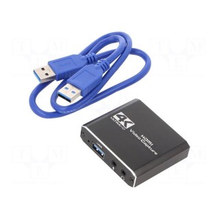 Grabber Audio/Video | HDMI 1.4,USB 3.0 | black