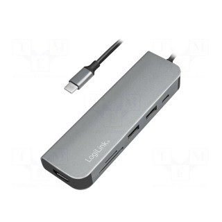 Hub USB | HDMI socket,USB A socket x2,USB C socket,USB C plug