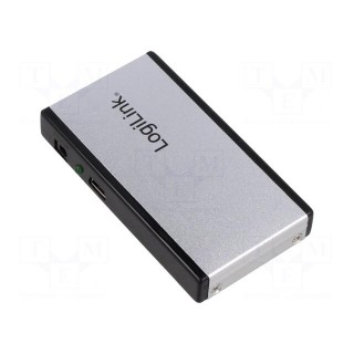 Hub USB | DC,USB A socket x4,USB B mini socket | USB 2.0 | PnP