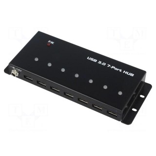 Hub USB | USB 2.0,industrial | PnP,mounted on desktop | 480Mbps