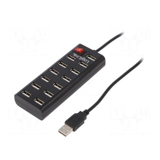 Hub USB | USB 2.0 | PnP,internal supplied | Number of ports: 13