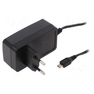 Hub USB | USB 3.0 | black | Number of ports: 7 | 5Gbps