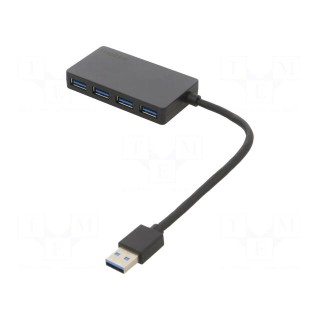 Hub USB | USB A socket x4,USB A plug | USB 3.2 | PnP | 5Gbps