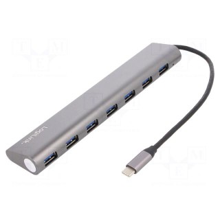 Hub USB | USB C | USB 3.0,USB 3.1 | PnP | Number of ports: 7 | 5Gbps