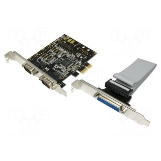 PC extension card: PCI-Express | RS232