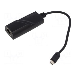 USB to Fast Ethernet adapter | Ethernet,USB 3.2 | black