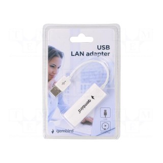 USB to Fast Ethernet adapter | USB 2.0 | 10/100Mbps | PnP
