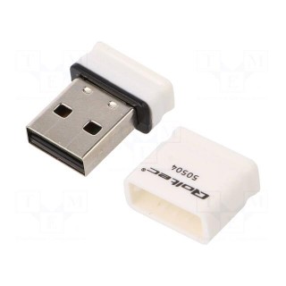 PC extension card: WiFi network | USB 2.0 | white | 2.4÷2.4835GHz