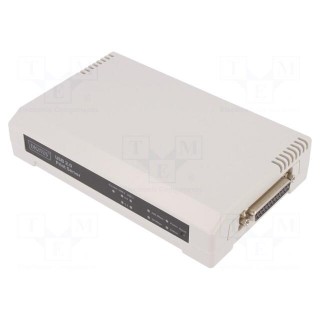Print server | D-Sub 25pin,RJ45,DC,USB A socket x2