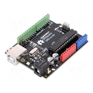 Controller | Arduino | ATMEGA328 | 7÷12VDC | PWM: 6 | Analog in: 6