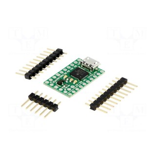 P-Star | LDO | USB B micro,pin strips | PIC18F25K50 | 5.5÷15VDC | 1.3g
