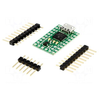 P-Star | LDO | USB B micro,pin strips | PIC18F25K50 | 5.5÷15VDC | 1.3g