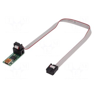 Programmer | STK500 | USB B micro,pin strips | 5VDC | ISP,serial