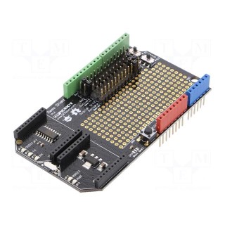 Shield | adapter,XBee | pin strips,XBee | 3.3÷5VDC | Arduino | 92x56mm