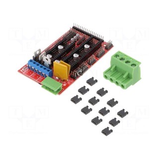 Shield | Arduino Mega2560,to build 3D printers | Kit: module