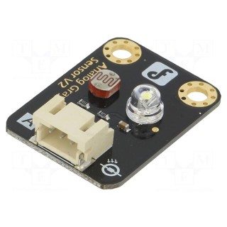 Sensor: optical | colour (from white to black) | analog | 5VDC | Ch: 1