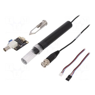 Sensor: pH | analog | 5VDC | Kit: module,cables,probe | Gravity | Ch: 1