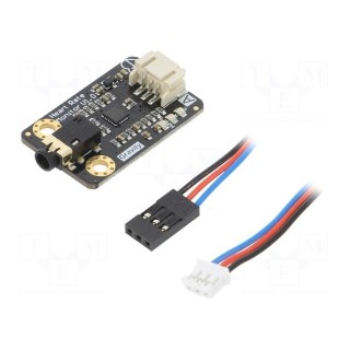 Sensor: ECG | analog | 3.3÷6VDC | Ch: 3 | Gravity | IC: AD8232 | Arduino