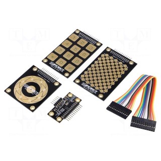 Sensor: touch | analog | 5V | Kit: 4 keyboards,adapter,wire jumpers
