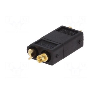Accessories: power connector | black | PIN: 2 | 65A