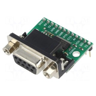 Module: converter | D-Sub 9pin,pin strips | Interface: GPIO,RS232