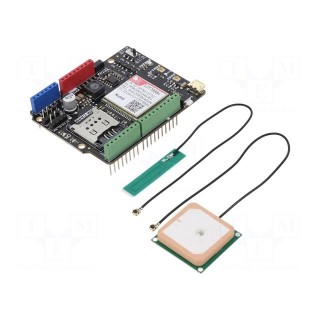 Module: GSM | shield | Arduino | -40÷85°C | Band: B12,B13,B2,B4