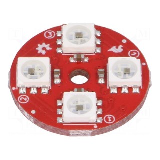 Module: LED controller | 5VDC | APA102C | 21.5x21.5x3.2mm