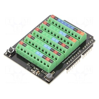 Module: extension | connectors | 7÷24VDC | Arduino Uno | 68.6x53.3mm