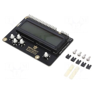 Module: shield | mechanical keyboard,LCD 16x2 display | 5VDC | I2C