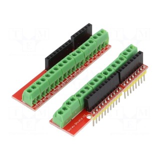 Module: shield | prototyping | Arduino | pin strips,screw