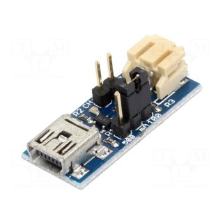 Module: Li-Po/Li-Ion charger | 5VDC | USB B mini