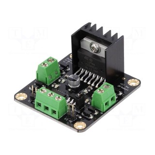 DC-motor driver | analog,PWM | Icont out per chan: 2A | Ch: 2