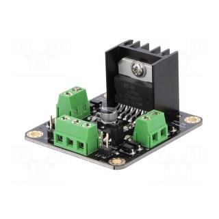 DC-motor driver | analog,PWM | Icont out per chan: 2A | Ch: 2