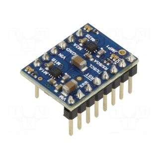 DC-motor driver | Motoron | I2C | Icont out per chan: 1.6A | Ch: 2