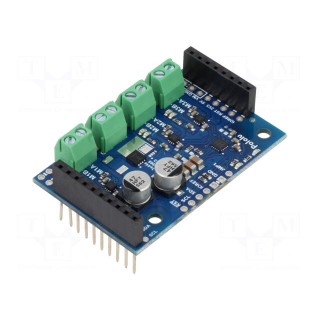 DC-motor driver | Motoron | I2C | Icont out per chan: 1.7A | Ch: 3