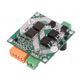 DC-motor driver | PWM,TTL | Icont out per chan: 12A | 12÷36V | Ch: 1