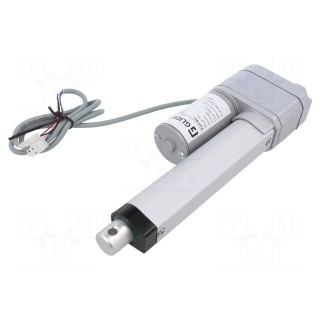Motor: DC | 12VDC | 7A | 5: 1 | 101.6mm | Features: linear actuator | IP65