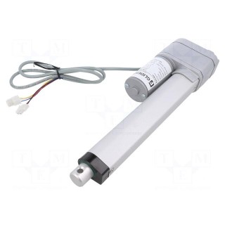 Motor: DC | 12VDC | 7A | 5: 1 | 152.4mm | Features: linear actuator | IP65