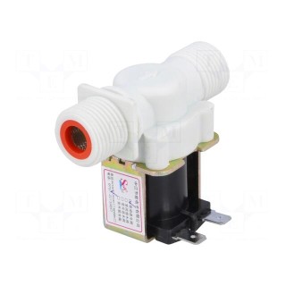 Motor: DC | solenoid | 12VDC | 420mA | Additional functions: valve