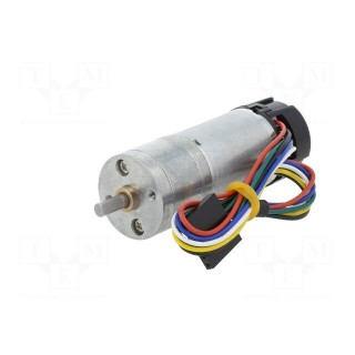 Motor: DC | with encoder,with gearbox | LP | 6VDC | 2.4A | 120rpm | 47: 1