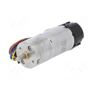 Motor: DC | with encoder,with gearbox | HP | 6VDC | 6.5A | 200rpm | 101g