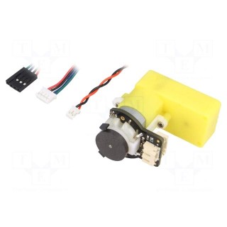 Motor: DC | with encoder,with gearbox | Gravity | 6VDC | 2.8A | 160rpm