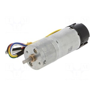 Motor: DC | with encoder,with gearbox | HP | 6VDC | 6.5A | 130rpm | 75: 1