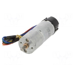 Motor: DC | with encoder,with gearbox | HP | 6VDC | 6.5A | 56rpm | 172: 1