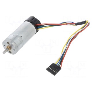 Motor: DC | with encoder,with gearbox | LP | 12VDC | 1.1A | 1200rpm