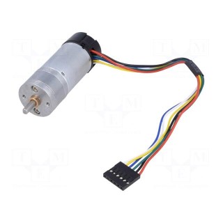 Motor: DC | with encoder,with gearbox | LP | 12VDC | 1.1A | 260rpm