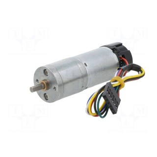 Motor: DC | with encoder,with gearbox | LP | 6VDC | 2.4A | 11rpm | 499: 1