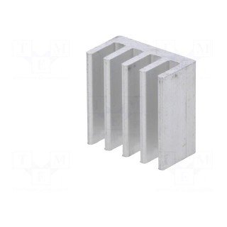 Heatsink | silver | 13x13x7mm | Arduino,Raspberry Pi | aluminium