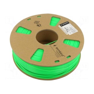 Filament: ABS | 1.75mm | green | 225÷245°C | 1kg