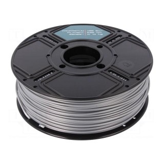 Filament: ABS EX | 2.85mm | silver | Printing temp: 250°C | 1kg